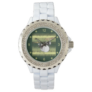 Montre Ensemble à tambour~Musique à feuilles roulées~A