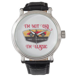 Montre Enthousiaste Auto vintage Timepiece Cadeau
