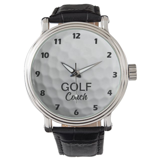 Montre Entraîneur de Golf Personnalisé (devant)