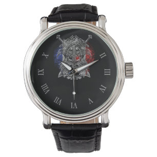 Montre Épées de corbeaux d'Odin Mythologie Viking drapeau