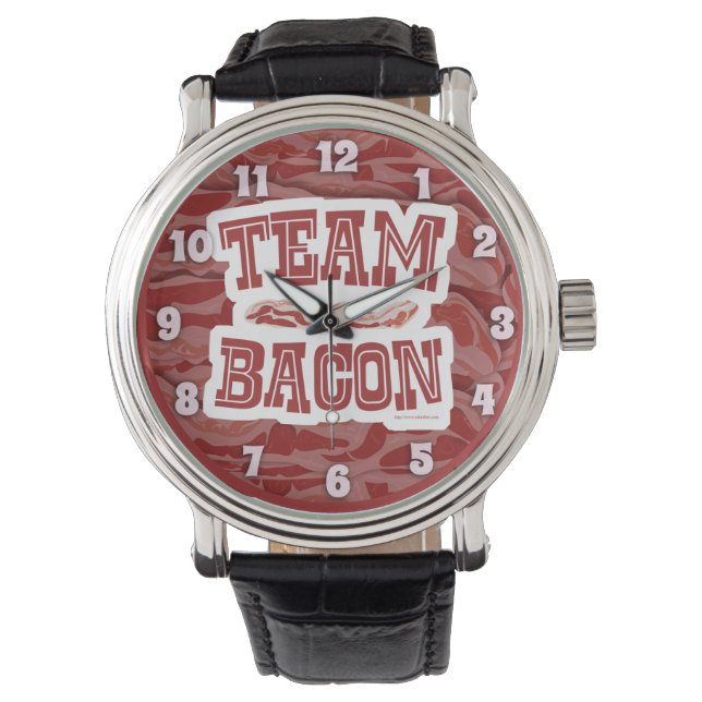 Montre Epic Breakfast Team Bacon Fun Logo (devant)