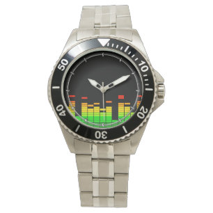 Montre Equalizer Vibes from the Beat of DJ Music decor