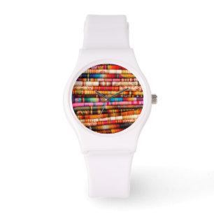 Montre Équateur, région de Quito, marché d'artisanat d'Ot