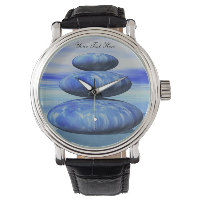 Montre Équilibre des pierres Zen Arctic (devant)