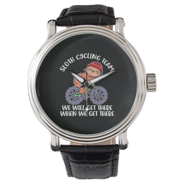 Montre Équipe de Sloth Cycling (devant)