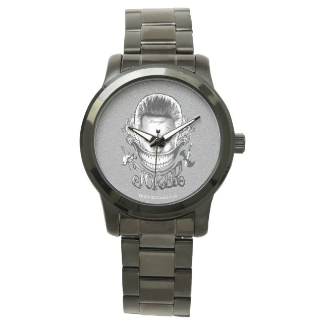 Montre Équipe de suicide | Joker Smile (devant)