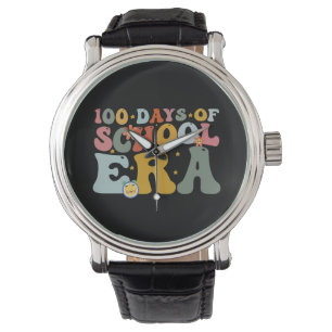 Montre Ère des 100 jours d'école Prof groovy Enfants
