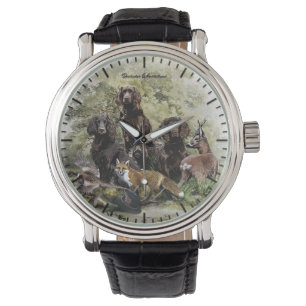 Montre Espagnols allemands ( Deutscher Wachtelhund )