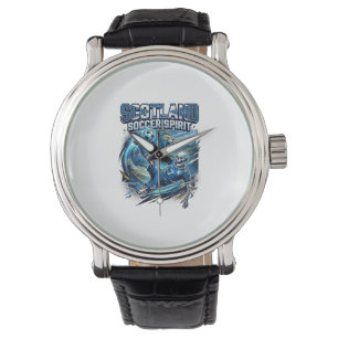 Montre Esprit de football d'Écosse Striker squelette Nati