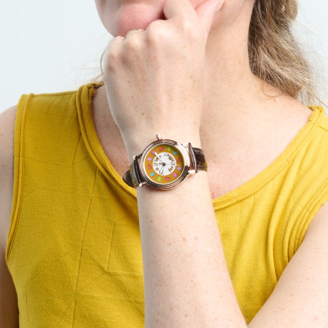 Montre Est-Il Temps Pour Coffee Wristwatch (Poignet)