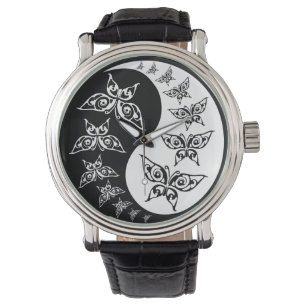 Montre Et Les Papillons Blancs Yin Yang Tao