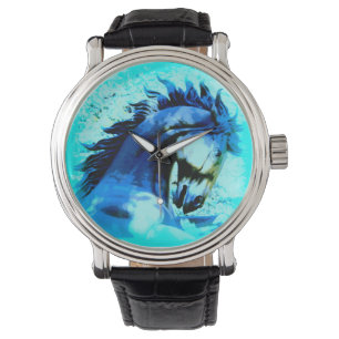 Montre étalon bleu