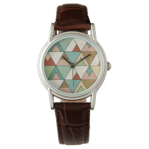 Montre Étape Geo Sud-Ouest Motif tribal tiré à main