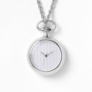Montre Étoile de David violette sans couture