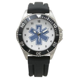 Montre Étoile des infirmiers SME d'EMT de la vie
