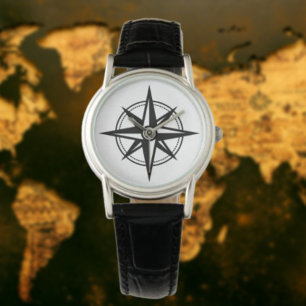 Montre Étoile nautique à 8 branches