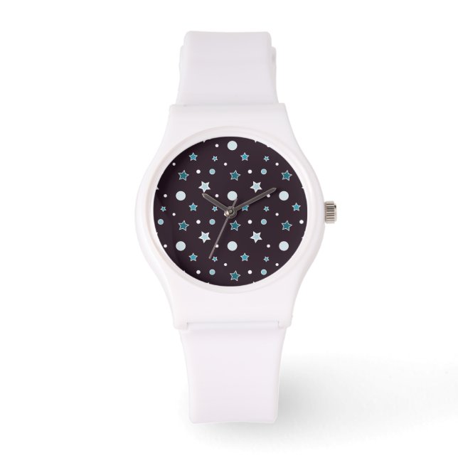 Montre Étoiles bleues (Recto)