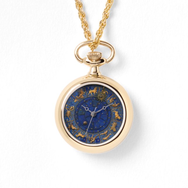 Montre étoiles de la constellation de lune de soleil zodi (Recto)