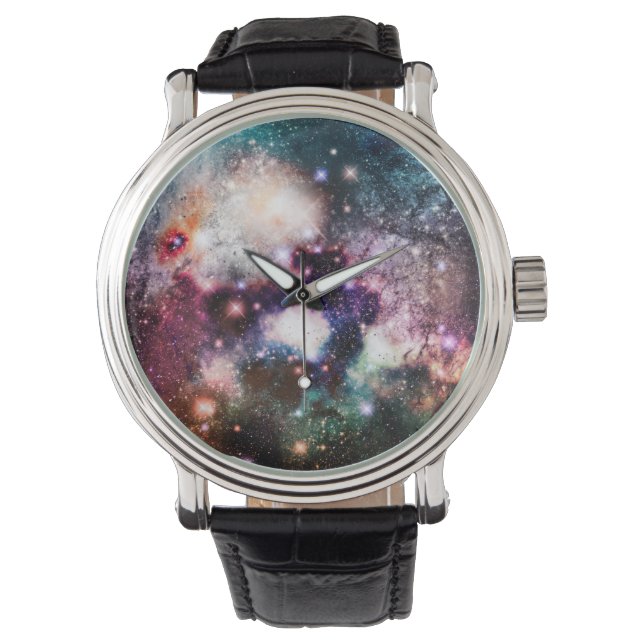 Montre Étoiles Nebula Galaxy (devant)