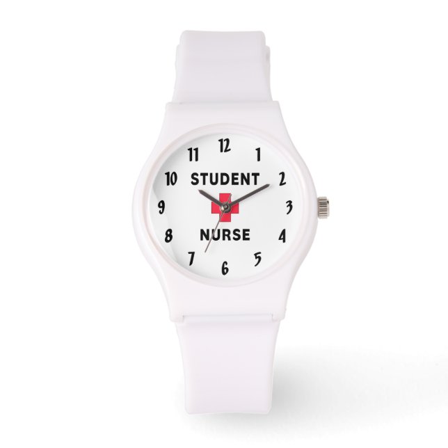 Montre Étudiante infirmière Wristwatch (Recto)