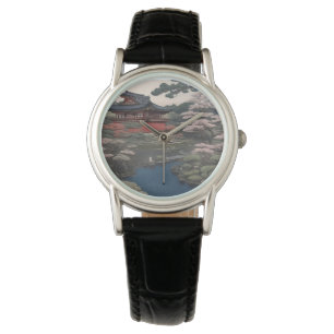 Montre eWatch Factory - Temple on the river - Japan