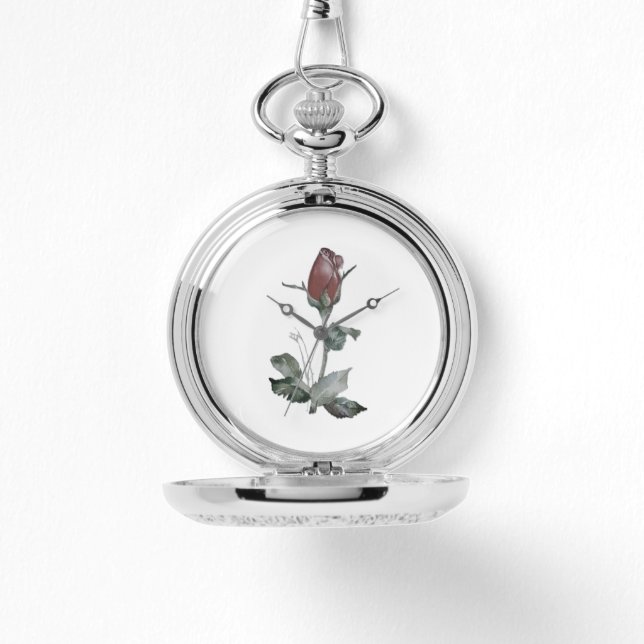 Montre eWatch POCKET WATCH FLOWER ART STYLE DESIGN (Recto)