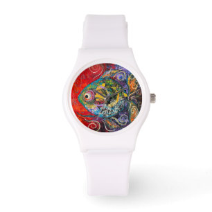 Montre eWatch Poisson Tropical