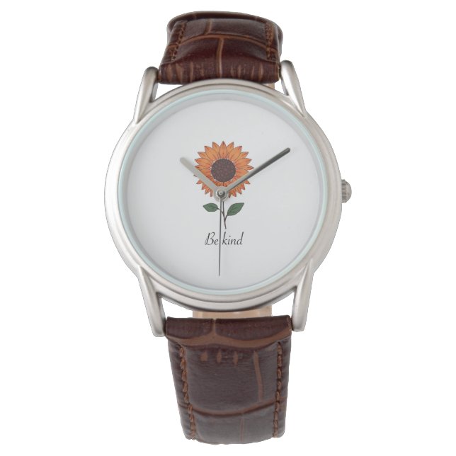 Montre eWatch Watch De "bonté fleurie "collection (devant)