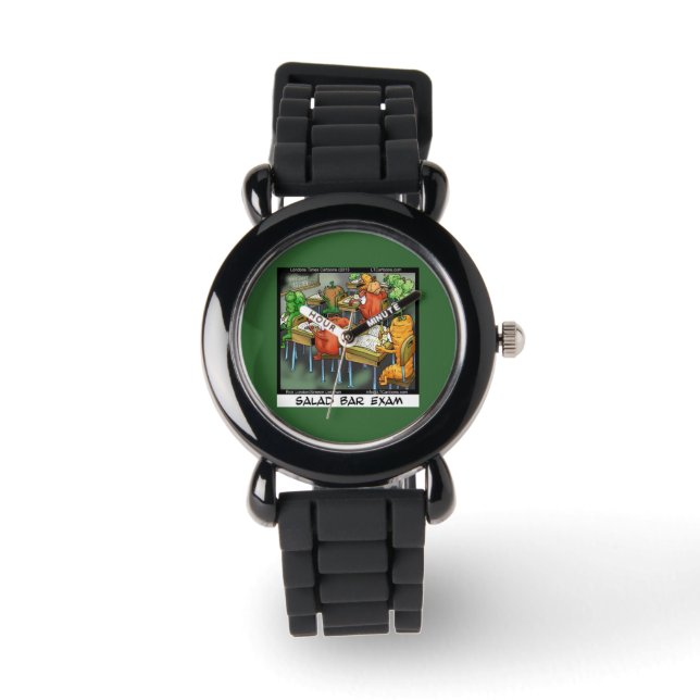 Montre Examen Bar Salade amusant (Recto)