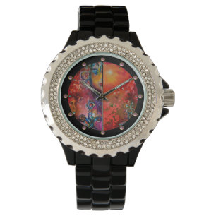 Montre EXCALIBUR, Imaginaire bleu pourpre rouge épée Magı