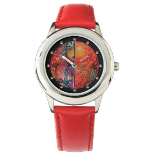 Montre EXCALIBUR, Imaginaire bleu pourpre rouge épée Magı