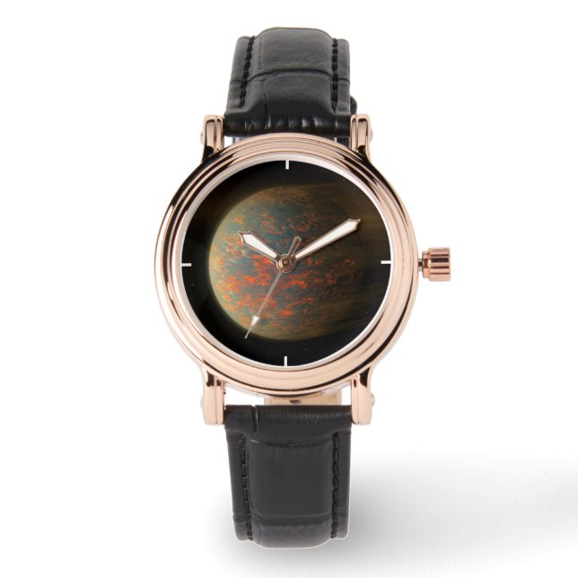 Montre Exoplanet 55 Cancri E Et Sa Surface Moulée (Recto)