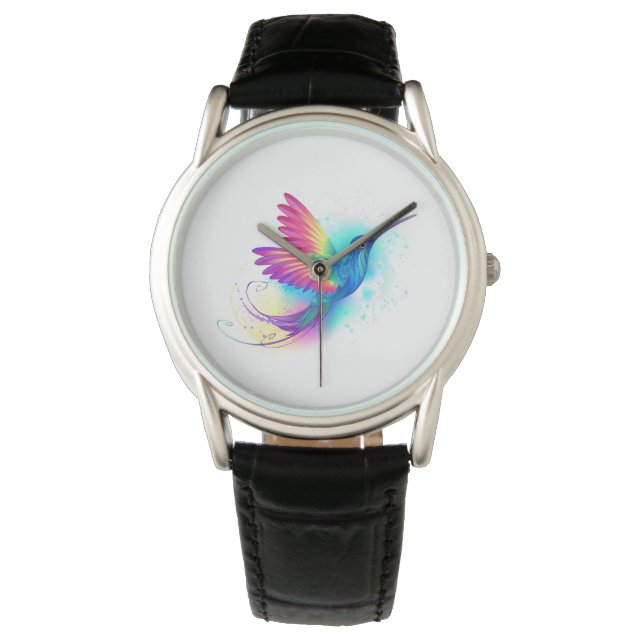 Montre Exotic Rainbow Hummingbird (devant)