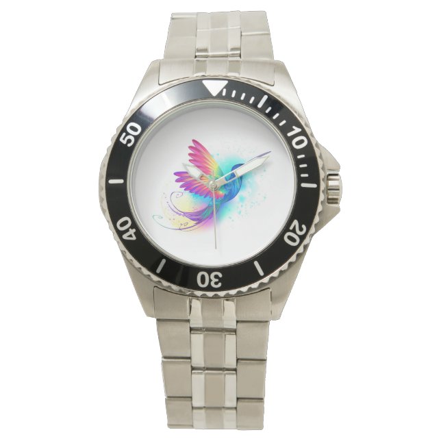 Montre Exotic Rainbow Hummingbird (devant)