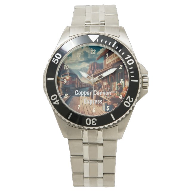 Montre Express de canyon de cuivre (devant)