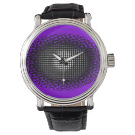 Montre Eye Spy Purple Pop Art Watch
