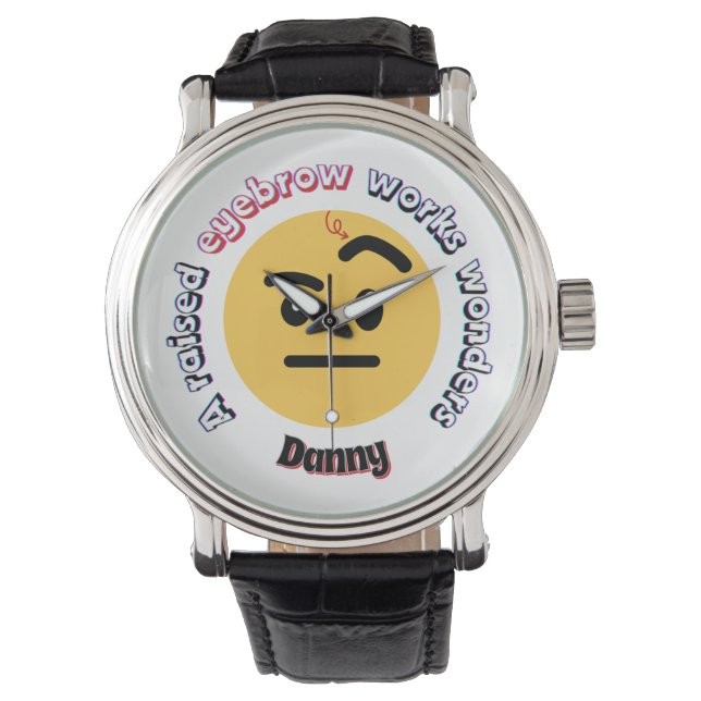 Montre Eyebrow Sass: A Raised Eyebrow Works Wonders (devant)