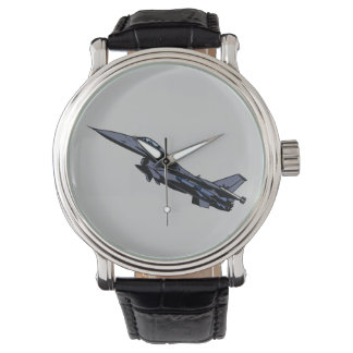 Montre F16 Avion de chasse Fighting Falcon Fighter Jet