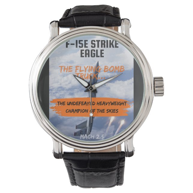 Montre F-15 Strike Eagle - Le Camion Volant Bomb (devant)
