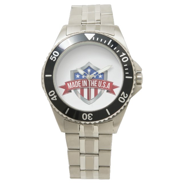 Montre Fabriqué aux Etats-Unis (devant)