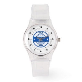 Montre FACILE ! Veille féminine - Sangle en silicone pers