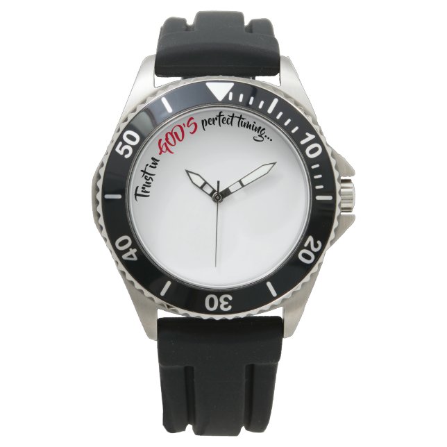 MONTRE FAIRE CONFIANCE DANS L'IMAGE PARFAITE DE DIEU (devant)