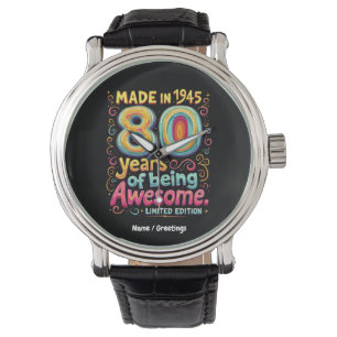 Montre Fait en 1945, 80 ans d'être génial