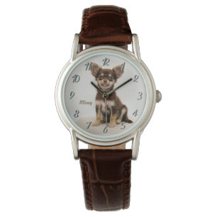 Montre faite sur commande de chiwawa (ajoutez un
