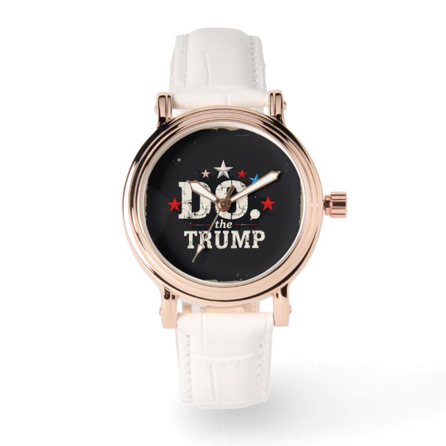 Montre Faites la surveillance électronique de Trump (Recto)