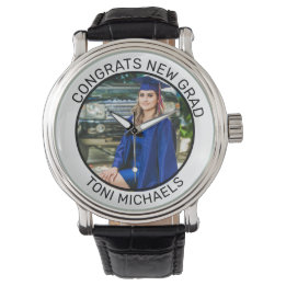 Montre Faites votre propre photo personnalisée Graduation