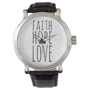 Montre Faith Hope Love