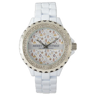 Montre Famille de Noël élégante et moderne