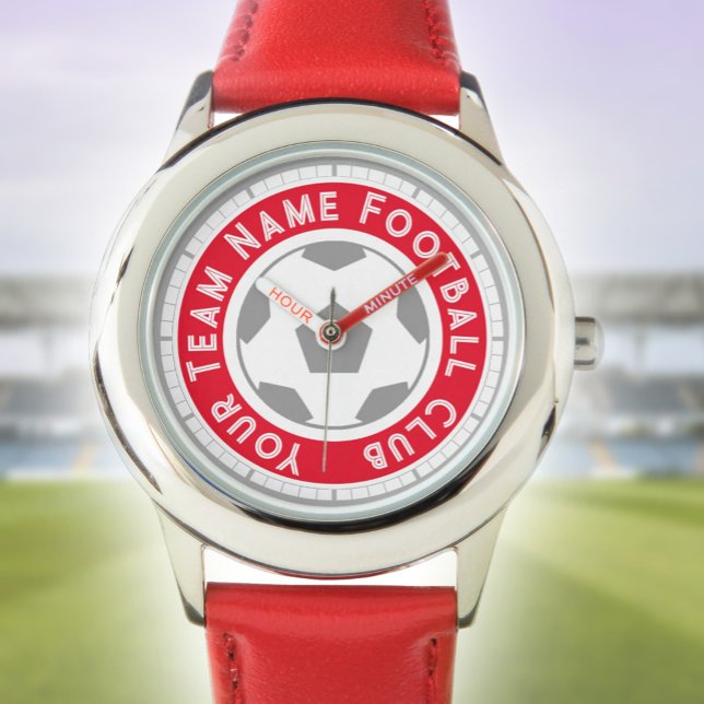 Montre Fan de football pour jeunes ou soutien de football (Créateur téléchargé)