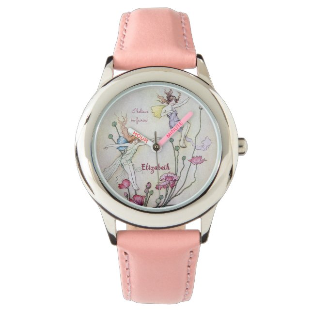 Montre Fée personnalisée (devant)